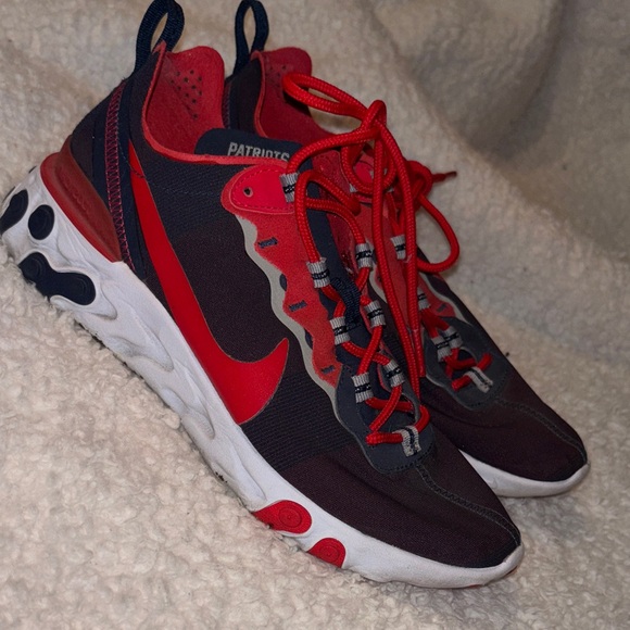 Nike Other - Nike Red and Black React Patriot Sneakers size 6.5 men and 8.5 in women